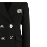 Elisabetta Franchi Abito Modello Giacca tinta unita Nero per Bambina EFCT006 NERO ELISABETTA FRANCHI 
