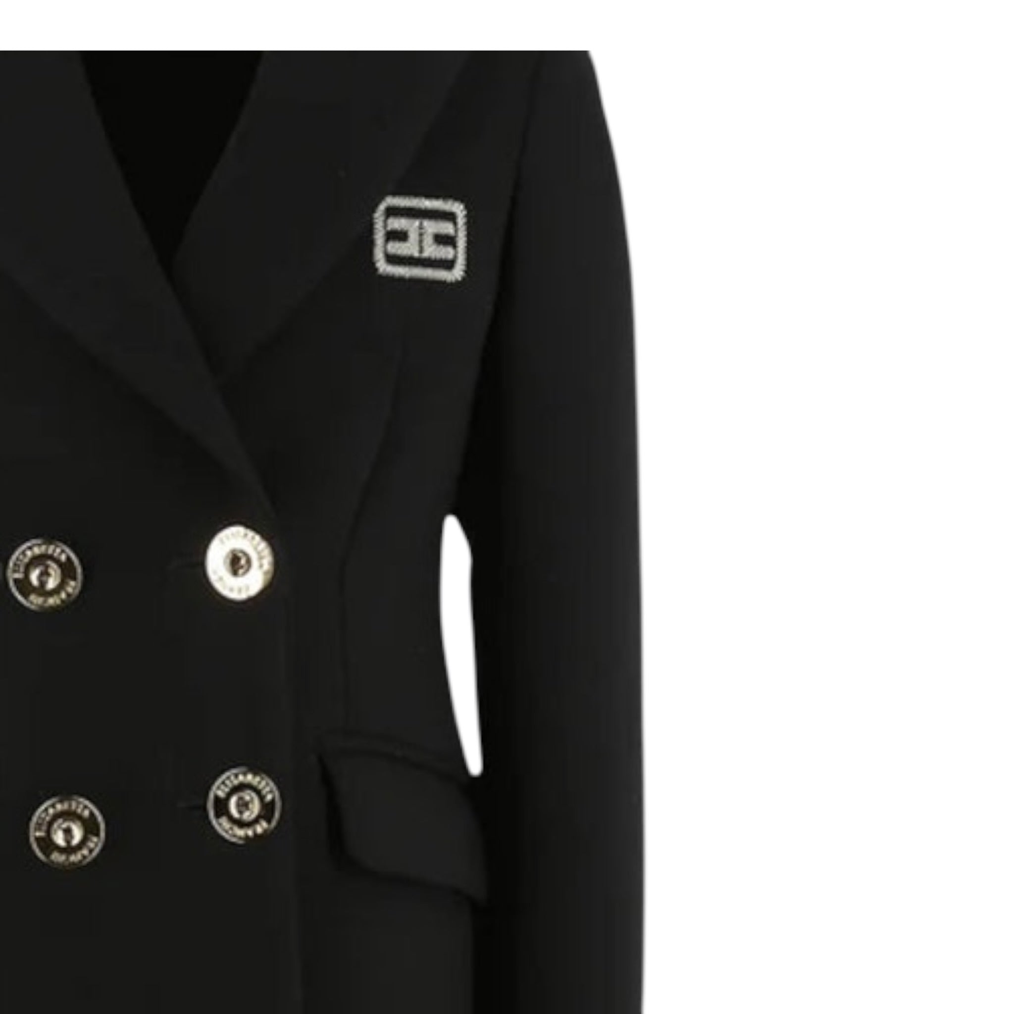 Elisabetta Franchi Abito Modello Giacca tinta unita Nero per Bambina EFCT006 NERO ELISABETTA FRANCHI 