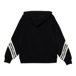 Elisabetta Franchi Felpa con Mezza Zip E Cappuccio tinta unita Nero per Bambina EFFE154 NERO ELISABETTA FRANCHI 