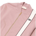 Elisabetta Franchi Felpa con Zip tinta unita Ocn Logo Rosa per Bambina EFFE155 ROSA ELISABETTA FRANCHI 