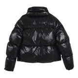 Elisabetta Franchi Giubbino tinta unita con Zip Nero per Bambina EFGB097 NERO ELISABETTA FRANCHI 