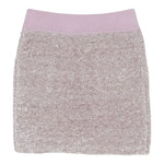 Elisabetta Franchi Gonna tinta unita con Elastico In Vita Rosa per Bambina EFGO195XX ROSA ELISABETTA FRANCHI 