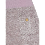 Elisabetta Franchi Gonna tinta unita con Elastico In Vita Rosa per Bambina EFGO195XX ROSA ELISABETTA FRANCHI 