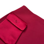 Elisabetta Franchi Gonna tinta unita con Tascone Bordeaux per Bambina EFGO200X BORDEAUX ELISABETTA FRANCHI 
