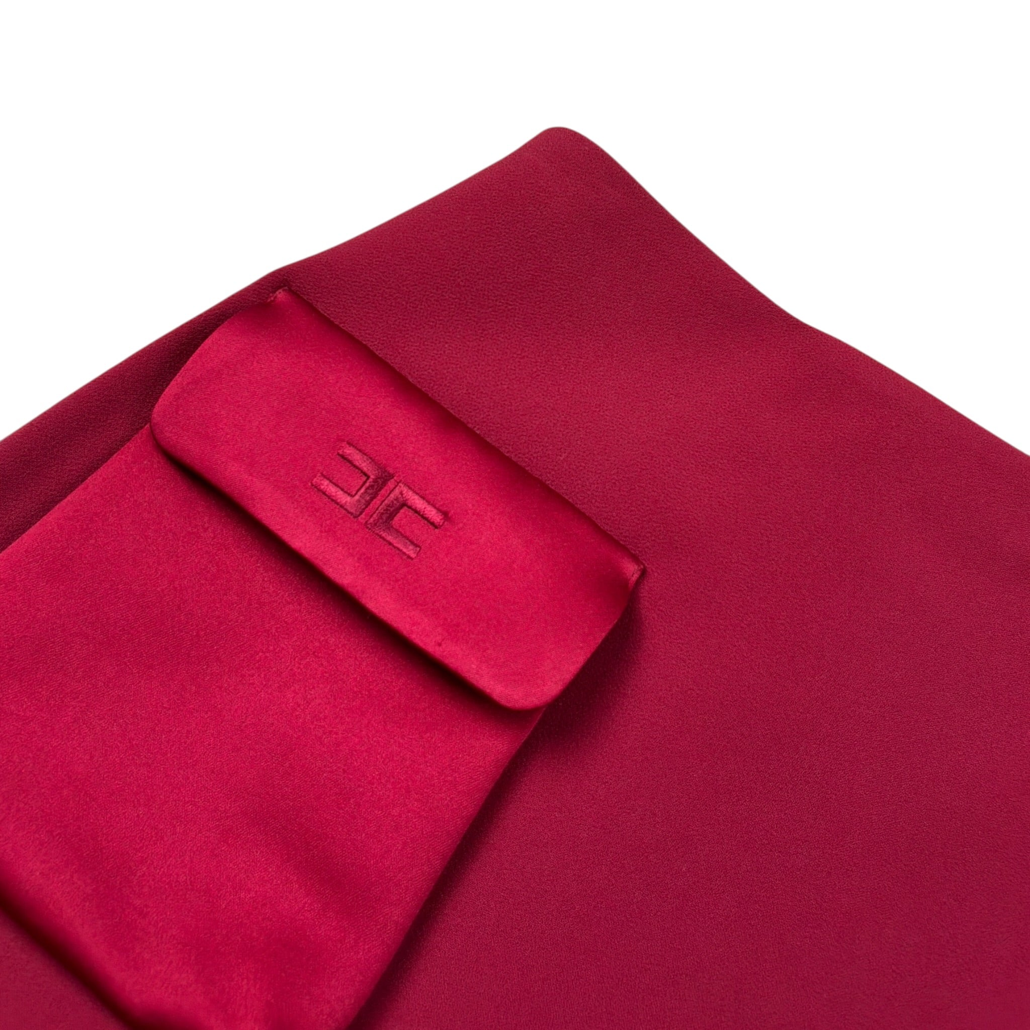 Elisabetta Franchi Gonna tinta unita con Tascone Bordeaux per Bambina EFGO200X BORDEAUX ELISABETTA FRANCHI 