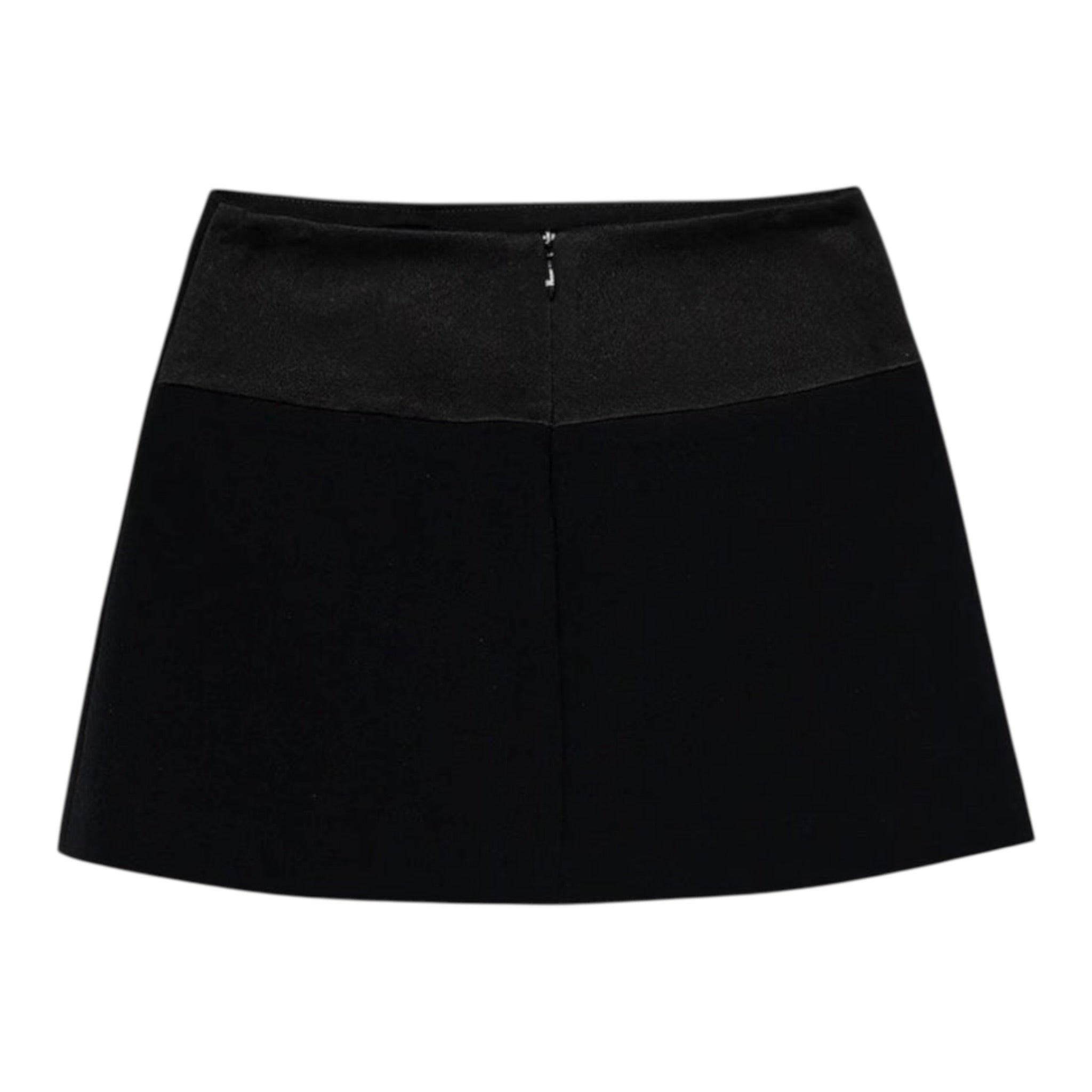Elisabetta Franchi Gonna tinta unita con Tascone Nero per Bambina EFGO200XXX NERO ELISABETTA FRANCHI 