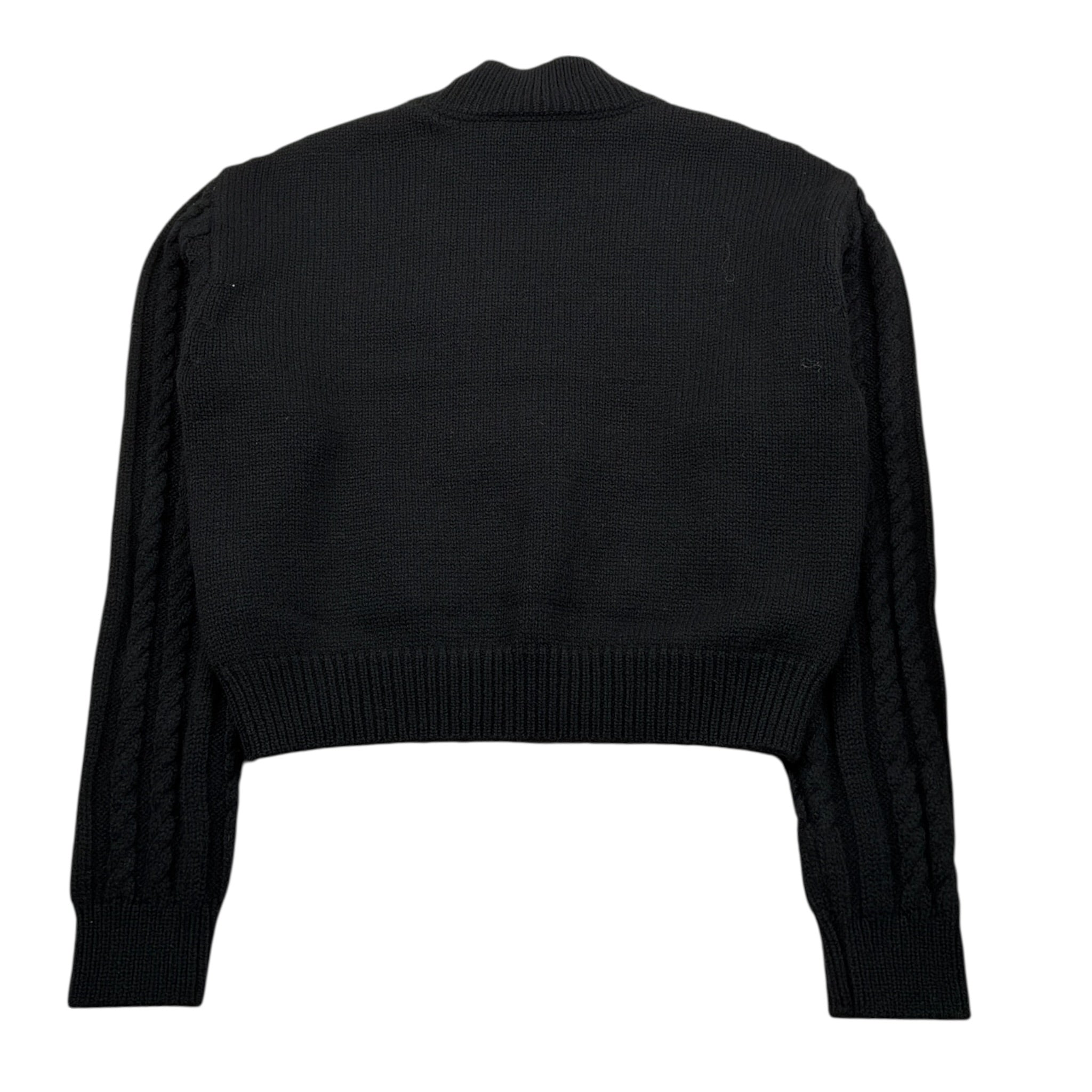 Elisabetta Franchi Maglia Mezzo Collo tinta unita Nero per Bambina EFMA171X NERO ELISABETTA FRANCHI 