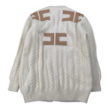 Elisabetta Franchi Cardigan tinta unita con Bottoni Panna per Bambina EFMA172 PANNA ELISABETTA FRANCHI 