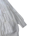 Elisabetta Franchi Cardigan tinta unita con Bottoni Panna per Bambina EFMA172 PANNA ELISABETTA FRANCHI 