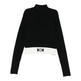 Elisabetta Franchi Maglia Mezzo Collo tinta unita Nero per Bambina EFMA173 NERO ELISABETTA FRANCHI 