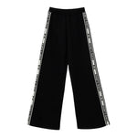 Elisabetta Franchi Pantalone tinta unita Modello Palazzo Nero per Bambina EFPA273 NERO ELISABETTA FRANCHI 