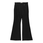 Elisabetta Franchi Pantalone tinta unita Modello Zampa Nero per Bambina EFPA285 NERO ELISABETTA FRANCHI 