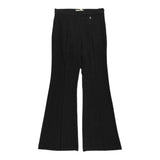 Elisabetta Franchi Pantalone tinta unita Modello Zampa Nero per Bambina EFPA285 NERO ELISABETTA FRANCHI 