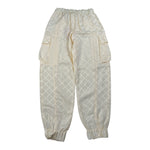 Elisabetta Franchi Pantalone tinta unita Logato Cipria per Bambina EFPA296 CIPRIA ELISABETTA FRANCHI 