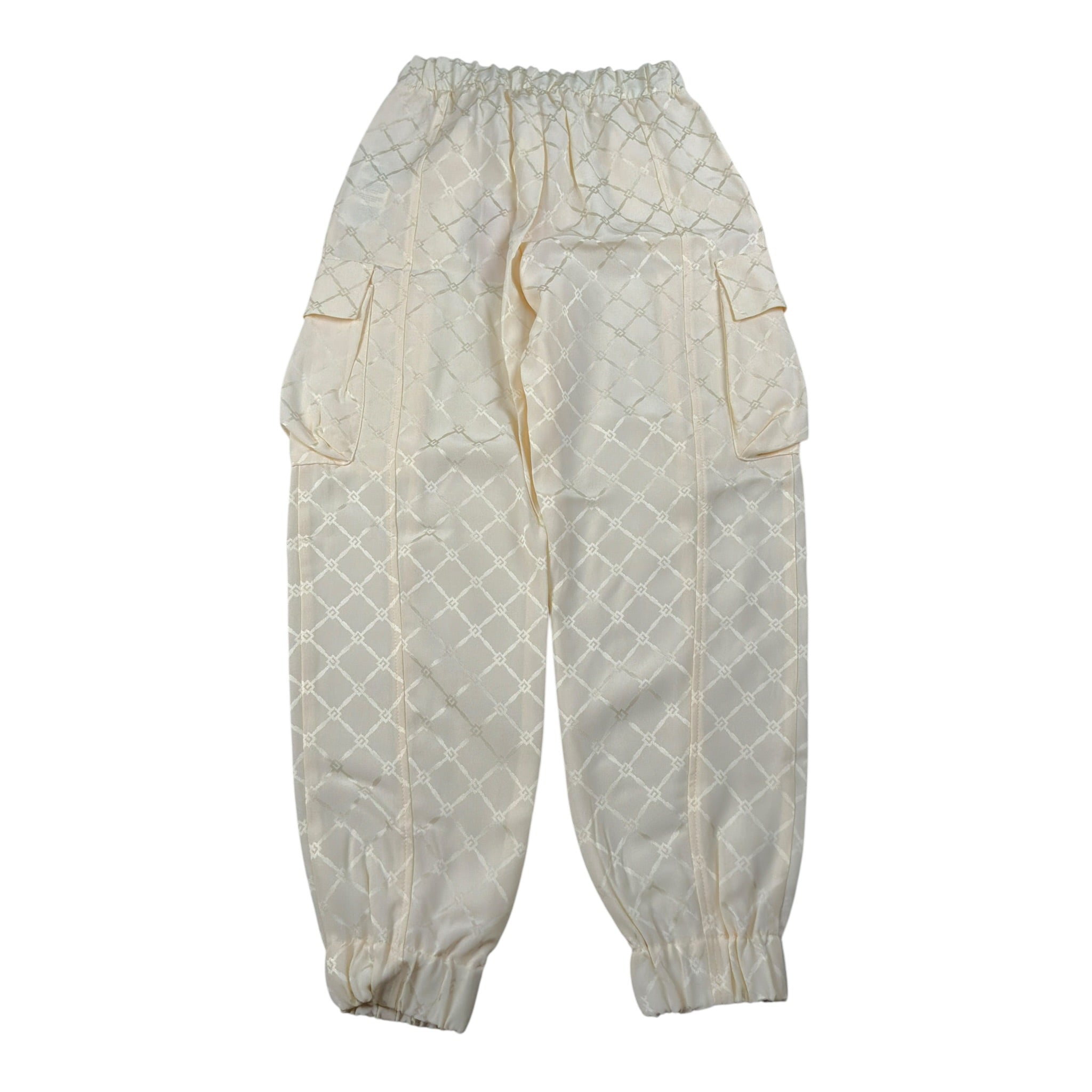 Elisabetta Franchi Pantalone tinta unita Logato Cipria per Bambina EFPA296 CIPRIA ELISABETTA FRANCHI 