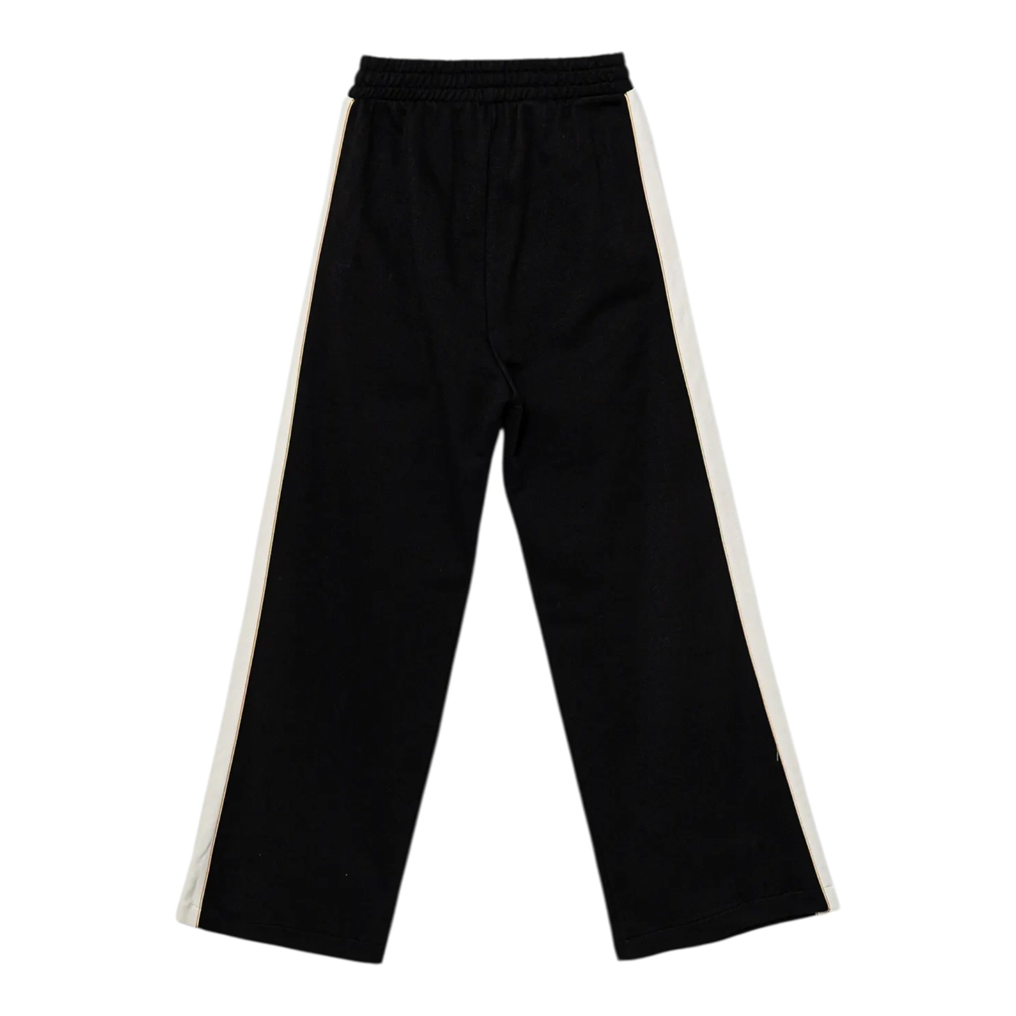 Elisabetta Franchi Pantalone tinta unita Modello Palazzo Nero per Bambina EFPA299 NERO ELISABETTA FRANCHI 