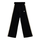 Elisabetta Franchi Pantalone tinta unita Modello Palazzo Nero per Bambina EFPA299 NERO ELISABETTA FRANCHI 