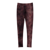 Elisabetta Franchi Leggins tinta unita con Fantasia Bordeaux per Bambina EFPA306 BORDEAUX ELISABETTA FRANCHI 