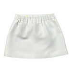 Elisabetta Franchi Gonna tinta unita con Fiocchi Bianco per Neonata EGGO048 BIANCO ELISABETTA FRANCHI 