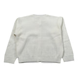 Elisabetta Franchi Cardigan tinta unita con Brillantini Panna per Neonata EGMA041 PANNA ELISABETTA FRANCHI 