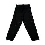 Elisabetta Franchi Leggins In Maglia tinta unita con Brillantini Nero per Bambina EGPA085J NERO ELISABETTA FRANCHI 