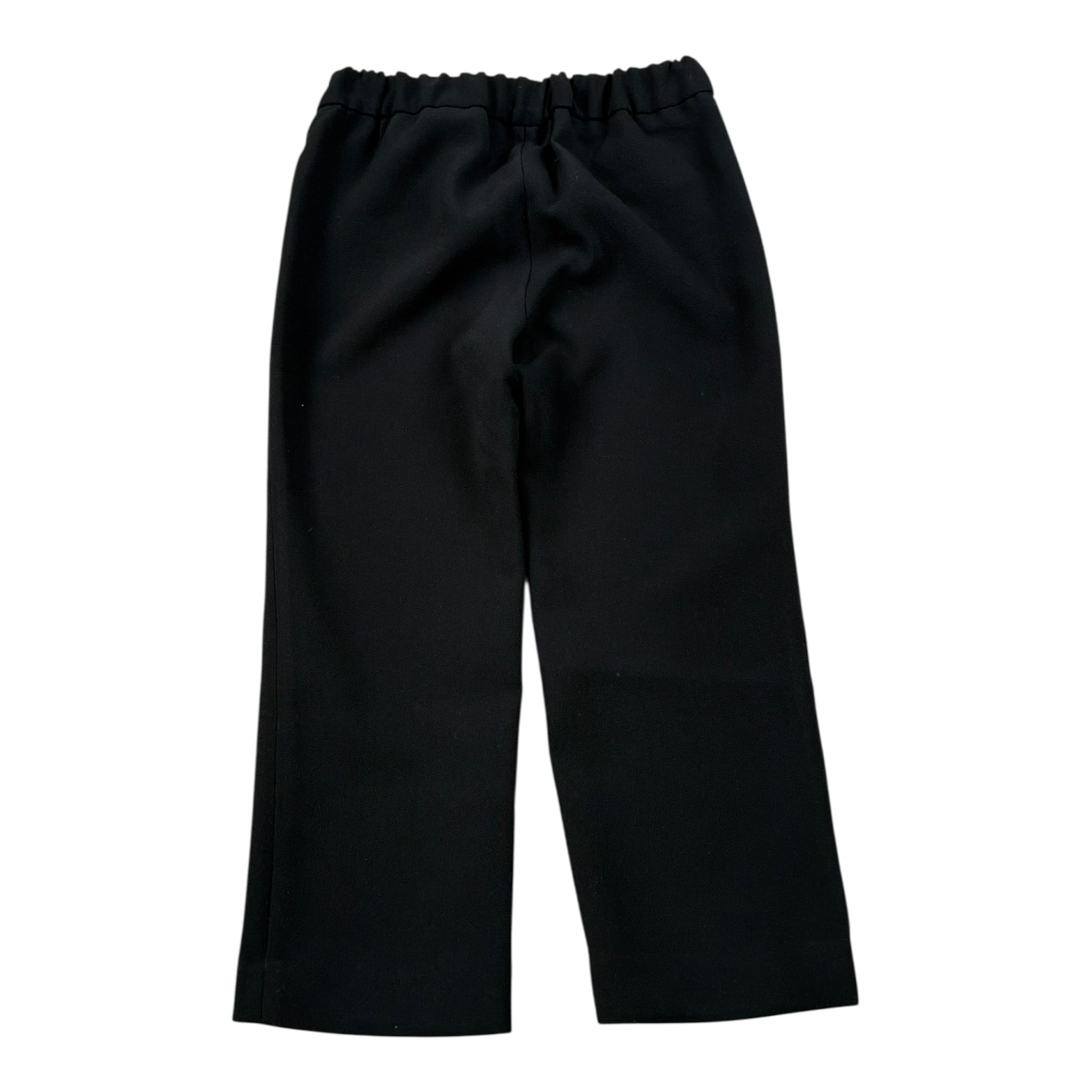Elisabetta Franchi Pantalone tinta unita con Tasche Nero per Neonata EGPA086N NERO ELISABETTA FRANCHI 