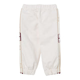 Elisabetta Franchi Pantalone Tuta tinta unita con Logo Panna per Bambina EGPA090J PANNA ELISABETTA FRANCHI 