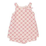 Elisabetta Franchi Tuta Giromanica tinta unita con Loghi Rosa per Neonata EGTA008N ROSA ELISABETTA FRANCHI 