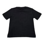 Elisabetta Franchi T-Shirt Girocollo tinta unita con Stampa Nero per Bambina EGTS096J NERO ELISABETTA FRANCHI 