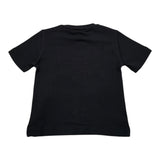 Elisabetta Franchi T-Shirt Girocollo tinta unita con Stampa Nero per Neonata EGTS096 NERO ELISABETTA FRANCHI 