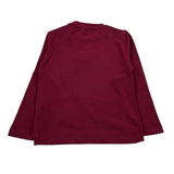 Elisabetta Franchi Shirt Girocollo tinta unita con Logo Bordeaux per Neonata EGTS105 BORDEAUX ELISABETTA FRANCHI 