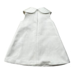 Elisabetta Franchi Abito Giromanica tinta unita con Colletto Bianco per Neonata ENAB063 BIANCO ELISABETTA FRANCHI 