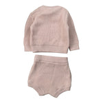 Elisabetta Franchi Completo 2Pz Coulotte-Maglia Rosa per Neonata ENCD104 ROSA ELISABETTA FRANCHI 