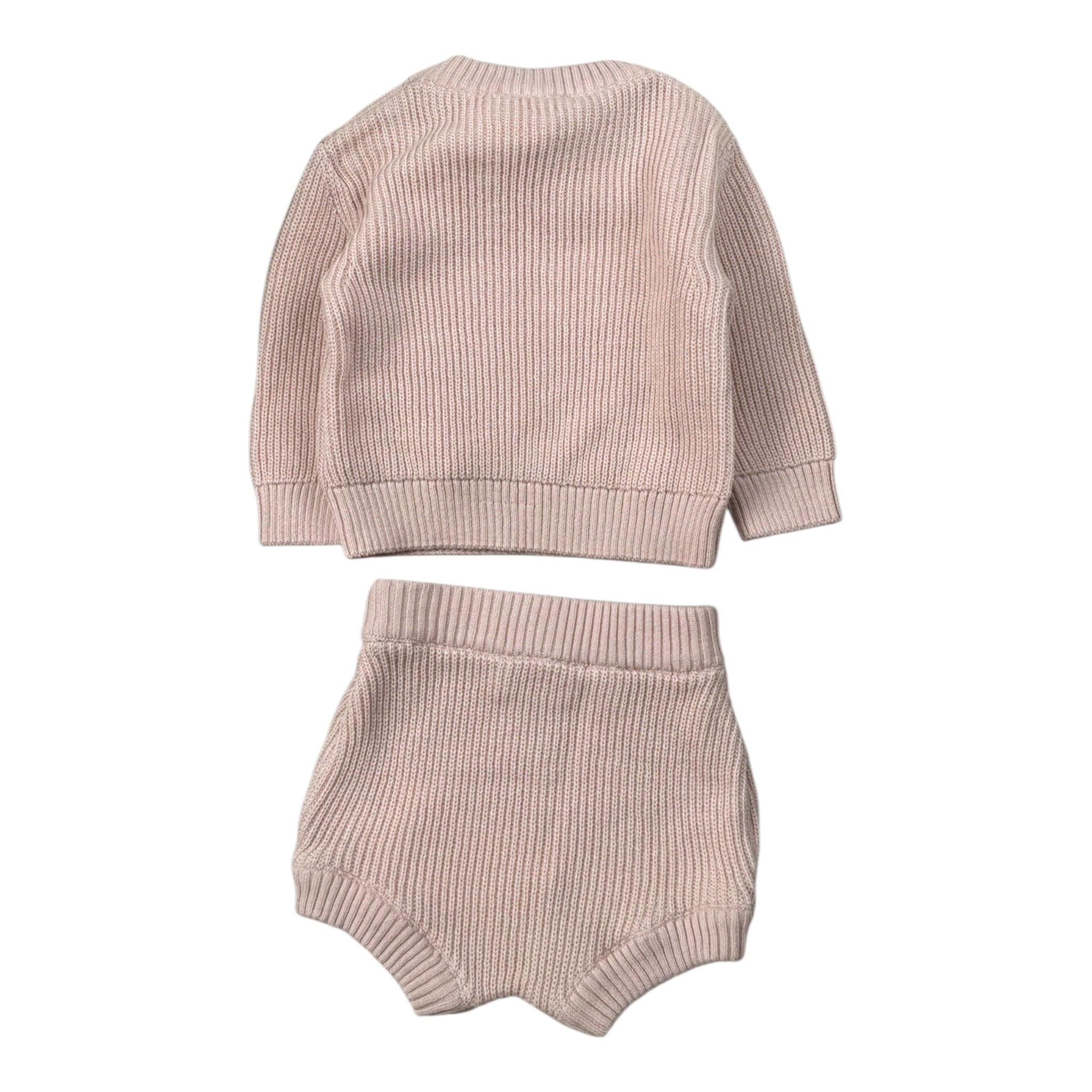 Elisabetta Franchi Completo 2Pz Coulotte-Maglia Rosa per Neonata ENCD104 ROSA ELISABETTA FRANCHI 
