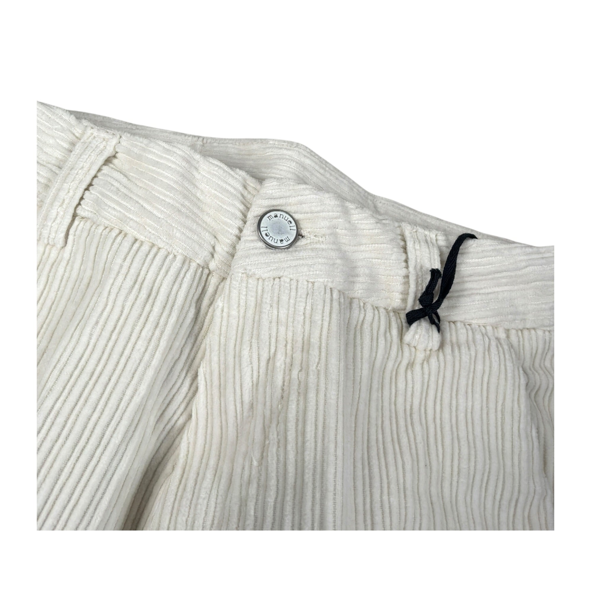 Emanuel Pris Pantalone tinta unita In Vellutto Panna per Bambino EPT6255B PANNA EMANUEL PRIS 