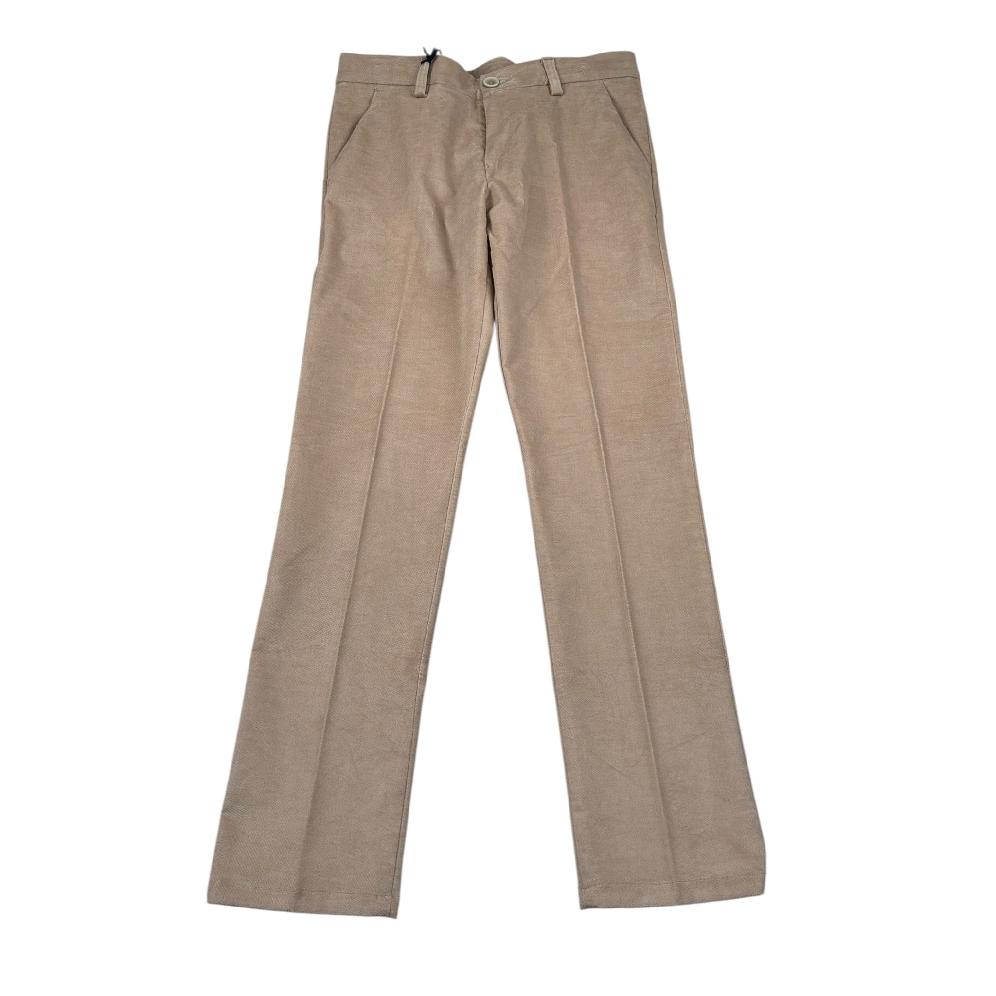 Emanuel Pris Pantalone tinta unita con Girovita Regolabile Beige per Bambino EPT6271R BEIGE EMANUEL PRIS 