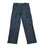 Emanuel Pris Pantalone tinta unita con Girovita Regolabile Blu per Bambino EPT6276B BLU EMANUEL PRIS 