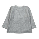 Emc Shirt Girocollo tinta unita con Stampa Grigio per Neonato BX1256 GRIGIO EMC 