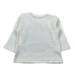 Emc Shirt Girocollo tinta unita con Stampa Panna per Neonato BX1544 PANNA EMC 