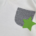 Emc Shirt Girocollo tinta unita con Stampa Bianco per Neonato BX1816 BIANCO EMC 