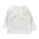 Emc Shirt Girocollo tinta unita con Stampa Bianco per Neonato BX1904 BIANCO EMC 