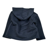 Emc Felpa tinta unita con Zip E Cappuccio Blu per Neonato CE1684 BLU EMC 