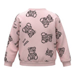 Emc Felpa tinta unita con Stampa Rosa per Bambina CE2240 ROSA EMC 