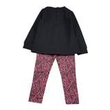 Emc Completo 2Pz Felpa-Leggins Nero per Bambina WP0078 NERO EMC 
