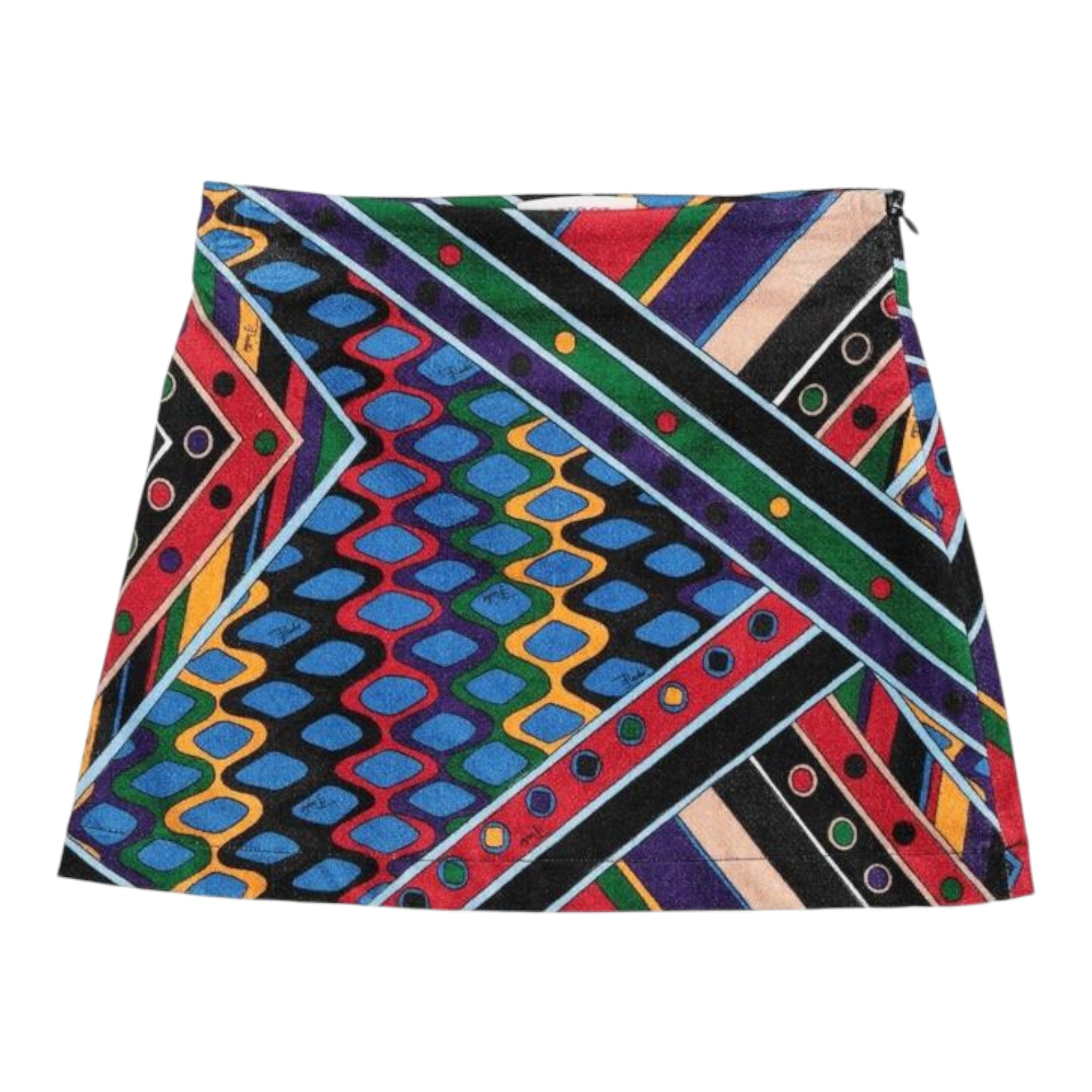 Emilio Pucci Gonna Stampa Fantasia Multicolor per Bambina PV7A71 MULTICOLOR EMILIO PUCCI 