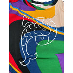 Emilio Pucci Shirt Girocollo Stampa Fantasia Multicolor per Bambina PV8A10 MULTICOLOR EMILIO PUCCI 