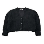 Emilio Pucci Cardigan Stampa Fantasia Nella Parte Posteriore Nero per Bambina PV9A10 NERO EMILIO PUCCI 