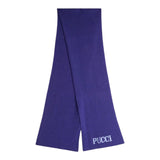 Emilio Pucci Sciarpa tinta unita con Stampa Viola per Bambina PX0A13 VIOLA EMILIO PUCCI 