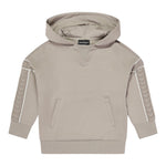 Emporio Armani Felpa tinta unita con Cappuccio Beige per Bambino 6D4BJK BEIGE EMPORIO ARMANI 