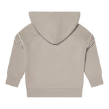Emporio Armani Felpa tinta unita con Cappuccio Beige per Bambino 6D4BJK BEIGE EMPORIO ARMANI 
